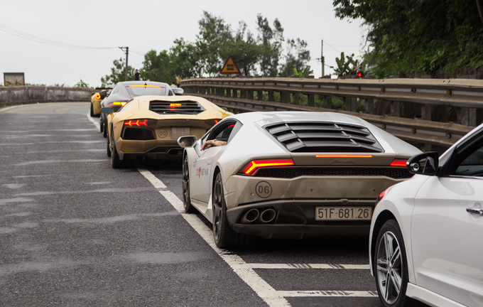 Đoàn siêu xe Việt Nam hội tụ ở Đà Nẵng