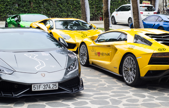 Đoàn siêu xe Việt Nam hội tụ ở Đà Nẵng