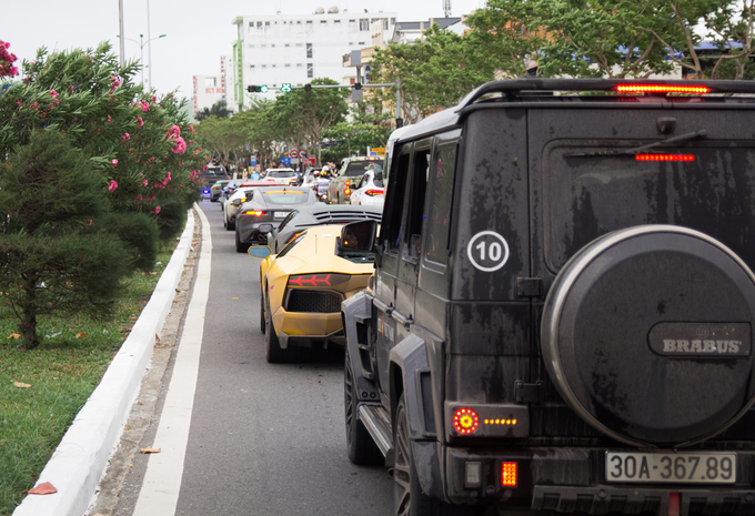 Đoàn siêu xe Việt Nam hội tụ ở Đà Nẵng