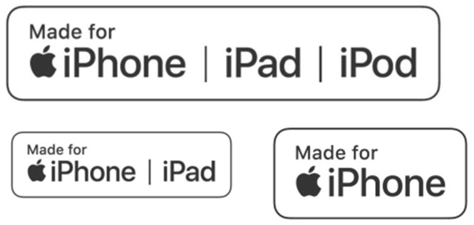 Apple công bố logo mới cho các sản phẩm bên thứ ba