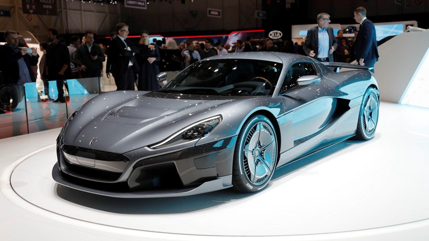 Siêu xe điện Rimac C_Two mạnh không tưởng Siêu xe điện Rimac C_Two mạnh không tưởng