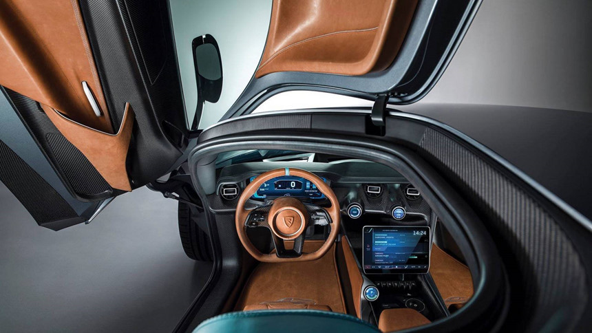 Siêu xe điện Rimac C_Two mạnh không tưởng Siêu xe điện Rimac C_Two mạnh không tưởng