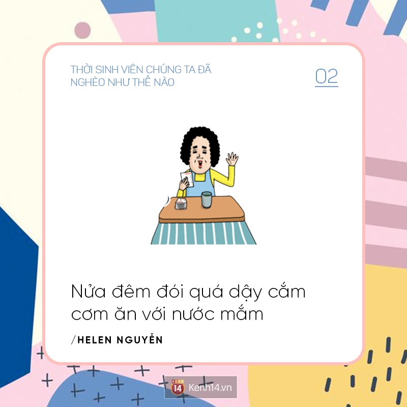Thời sinh viên chúng ta đã từng nghèo như thế nào? Thời sinh viên chúng ta đã từng nghèo như thế nào?