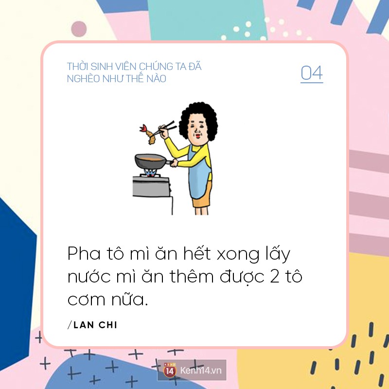 Thời sinh viên chúng ta đã từng nghèo như thế nào? Thời sinh viên chúng ta đã từng nghèo như thế nào?