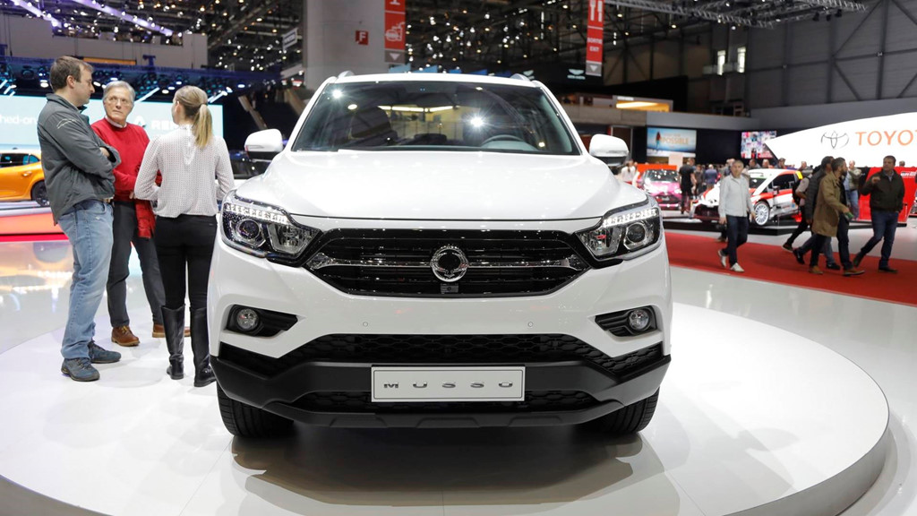 Ssangyong Musso - xe bán tải xứ Hàn đối đầu Ford Ranger