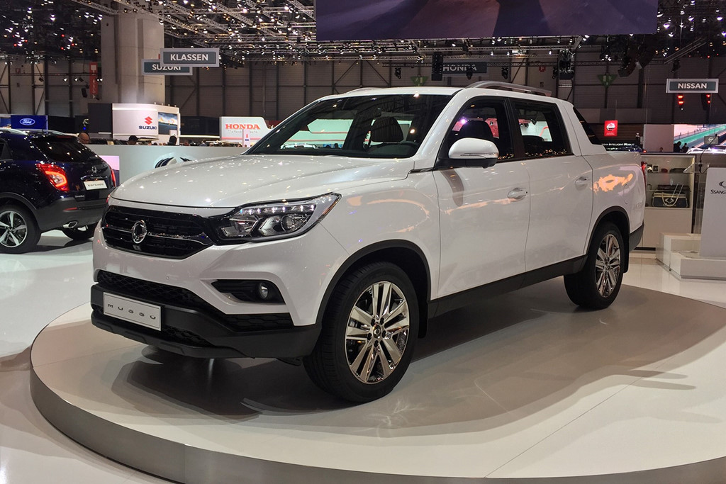 Ssangyong Musso - xe bán tải xứ Hàn đối đầu Ford Ranger