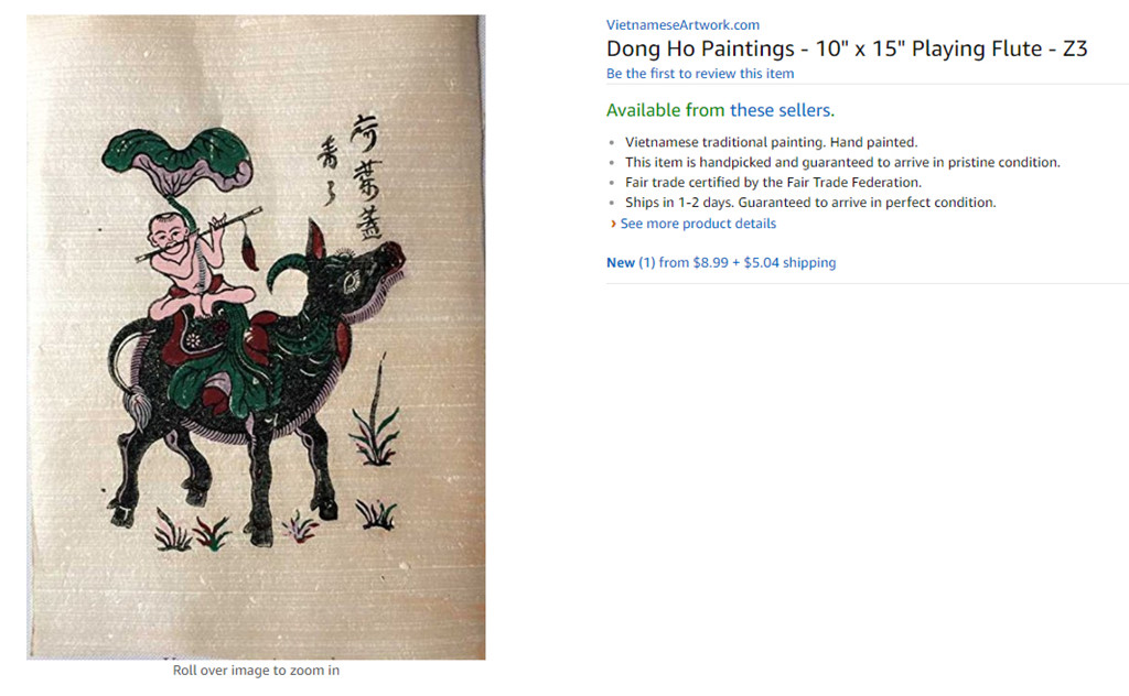 Loạt sản phẩm dân dã của Việt Nam trên kệ hàng Amazon Mỹ