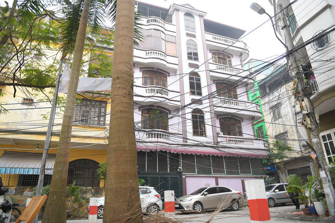 Cận cảnh ngôi nhà của ông Nguyễn Thanh Hoá ở Chùa Láng