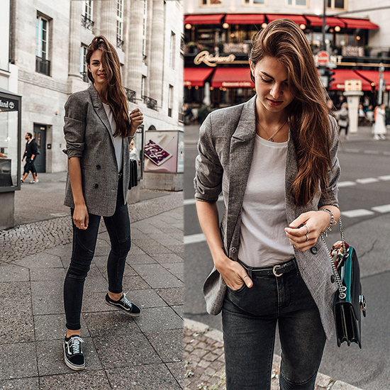 Phối trang phục đẹp cùng kiểu áo thun đơn giản