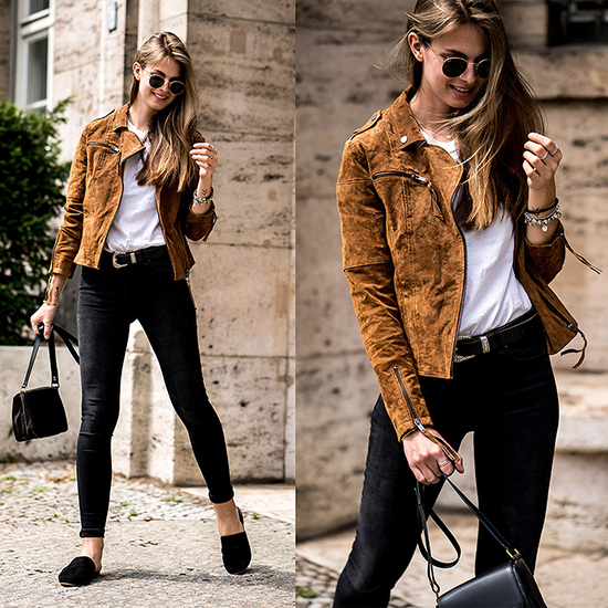 Phối trang phục đẹp cùng kiểu áo thun đơn giản