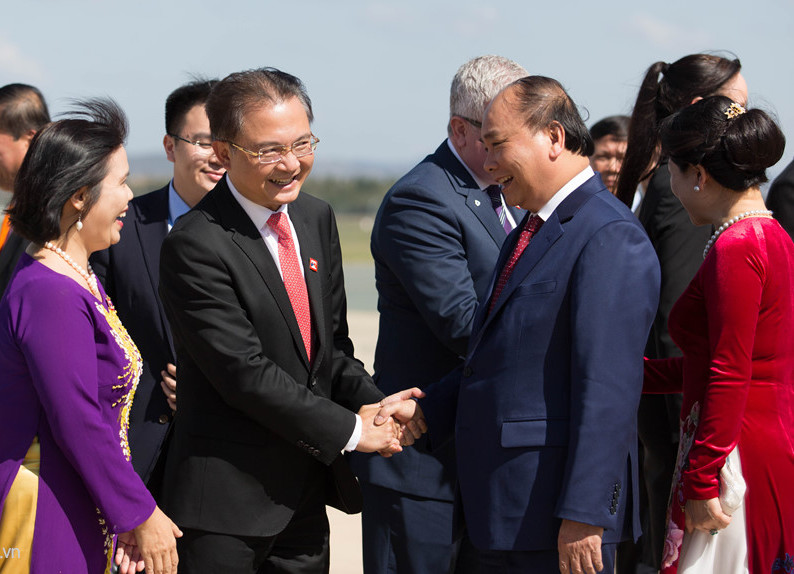 Thủ tướng tới Canberra, chính thức thăm Australia