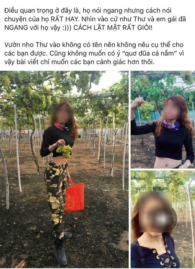 Hai cô gái phượt thủ từng đi Sài Gòn - Hà Nội trong vòng 40 tiếng lại gây tranh cãi khi tố chủ vườn nho chặt chém?