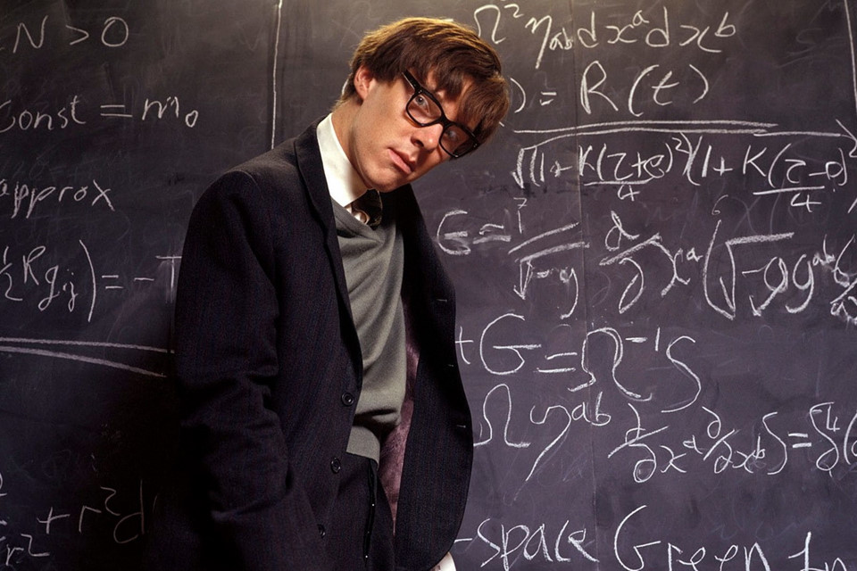 Hình ảnh thiên tài khoa học Stephen Hawking trên màn bạc