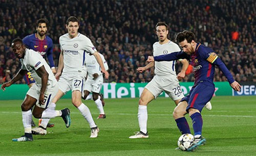 Thắng Chelsea 3-0, Barca vào tứ kết Champions League