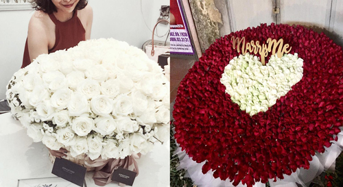 Bó hoa tặng vợ phải dỡ ghế ôtô mới vừa của anh chồng Hà Nội