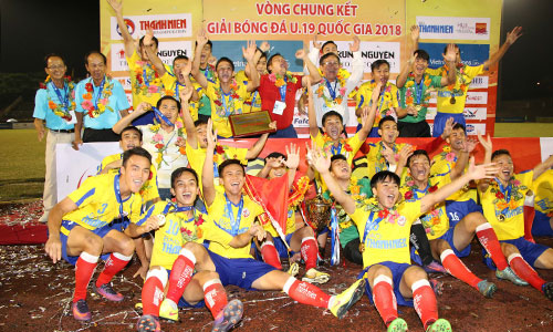 Thắng Hà Nội, Đồng Tháp vô địch giải U19 quốc gia