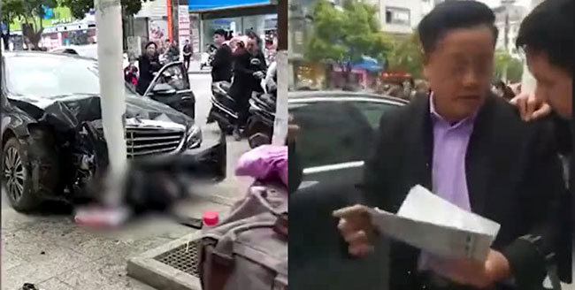 Đâm chết người, tài xế Mercedes vẫn tươi cười vì có bảo hiểm