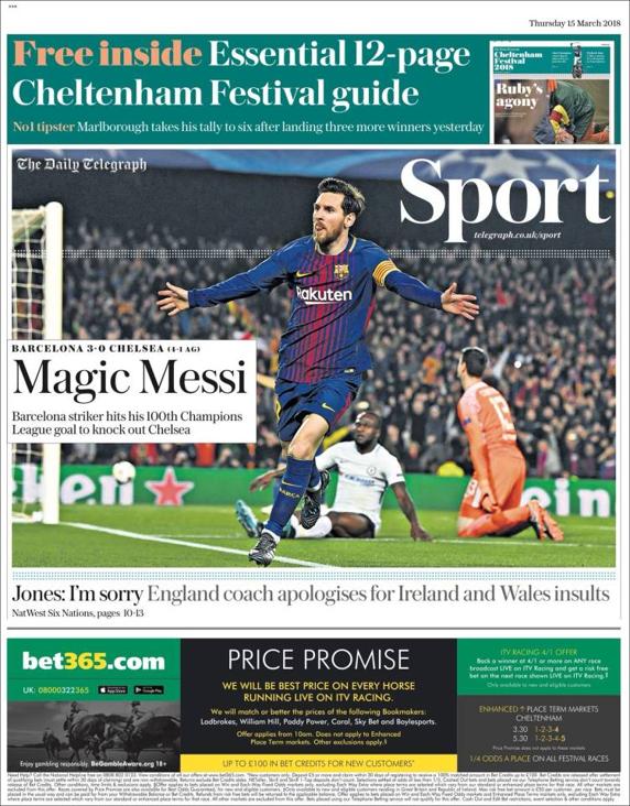 Messi được ví với chúa trời sau cú đúp vào lưới Chelsea Messi được ví với chúa trời sau cú đúp vào lưới Chelsea