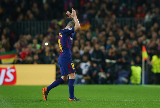 Iniesta chuẩn bị chia tay Barcelona để sang Trung Quốc