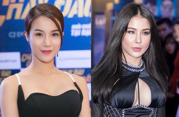 Gương mặt căng cứng phù nề ngày nào của Diệp Lâm Anh nay đã hài hòa và vào nét hơn hẳn