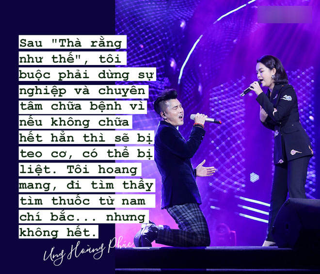 Ưng Hoàng Phúc: Bệnh tái phát lại lần thứ ba, đang ở đỉnh cao tôi tụt xuống đáy vực Ưng Hoàng Phúc: Bệnh tái phát lại lần thứ ba, đang ở đỉnh cao tôi tụt xuống đáy vực