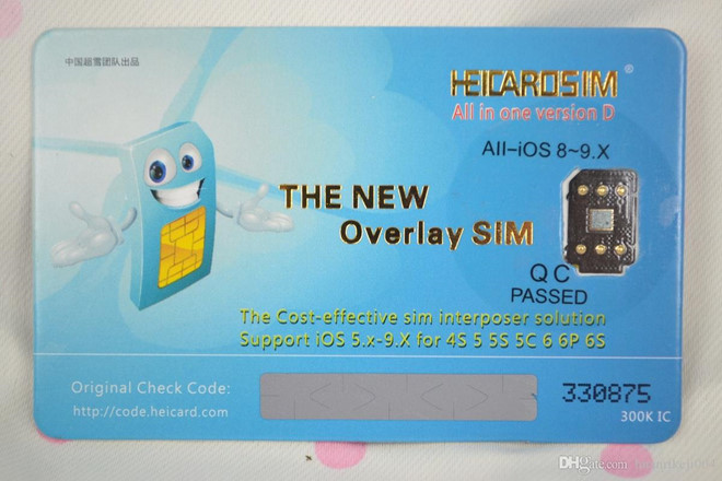 SIM thần thánh v6 bị chặn, iPhone lock tiếp tục hỗn loạn