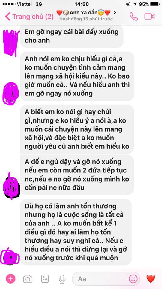 Cô gái hoang mang không biết mình là gì khi bạn trai nói người yêu cũ mới là 'tất cả của anh' photo 2 co-gai-hoang-mang-khong-biet-minh-la-gi-khi-ban-trai-noi-nguoi-yeu-cu-moi-la-tat-ca-cua-anh photo 2