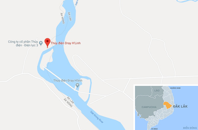 Hai cô gái bị nước cuốn khi ra giữa sông hái rau