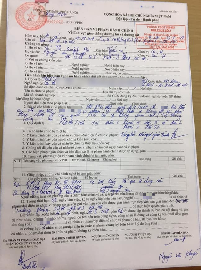 Hà Nội: Nữ tài xế quát người tham gia giao thông khi quay xe trên cầu bị tước bằng 2 tháng