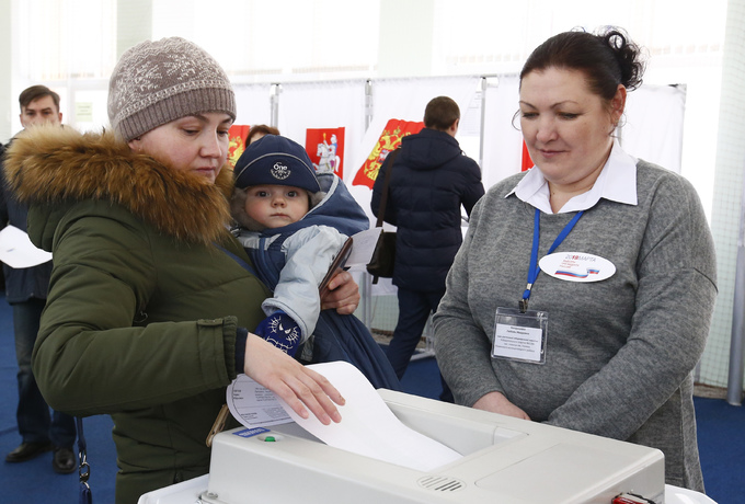 Không khí bầu cử tổng thống trên khắp nước Nga