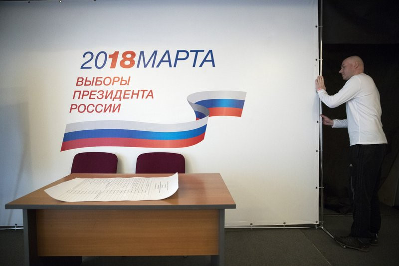 Bầu cử Nga 2018: Tổng thống Putin đi bỏ phiếu ở Moscow