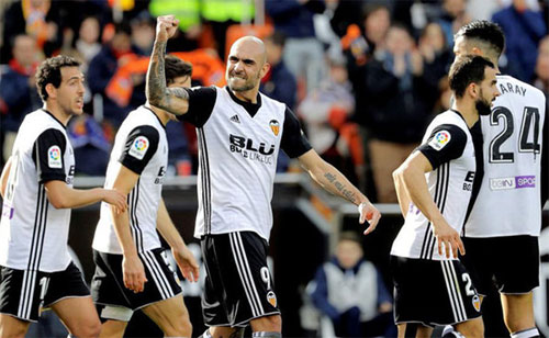 Valencia đẩy Real xuống vị trí thứ tư La Liga