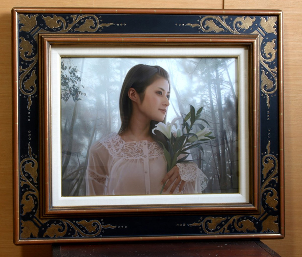 Không cần phần mềm gì, hoạ sĩ Nhật Bản vẫn vẽ tranh giống y như thật