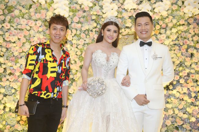 Hari Won, Đàm Vĩnh Hưng hội ngộ trong đám cưới Tố Ny và chồng cơ phó hàng không