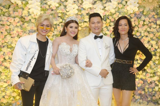 Hari Won, Đàm Vĩnh Hưng hội ngộ trong đám cưới Tố Ny và chồng cơ phó hàng không