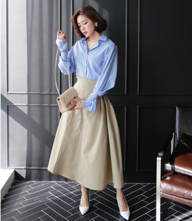 Gợi ý đầu tuần diện đồ màu xanh baby cho nàng công sở trẻ, xinh hết nấc