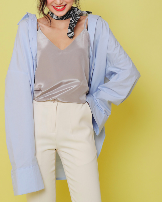 Gợi ý đầu tuần diện đồ màu xanh baby cho nàng công sở trẻ, xinh hết nấc