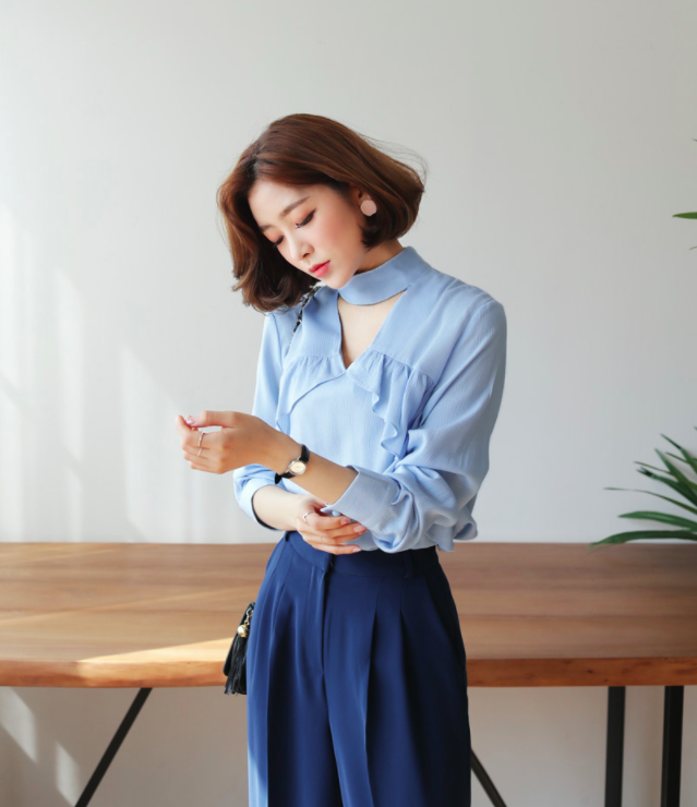 Gợi ý đầu tuần diện đồ màu xanh baby cho nàng công sở trẻ, xinh hết nấc