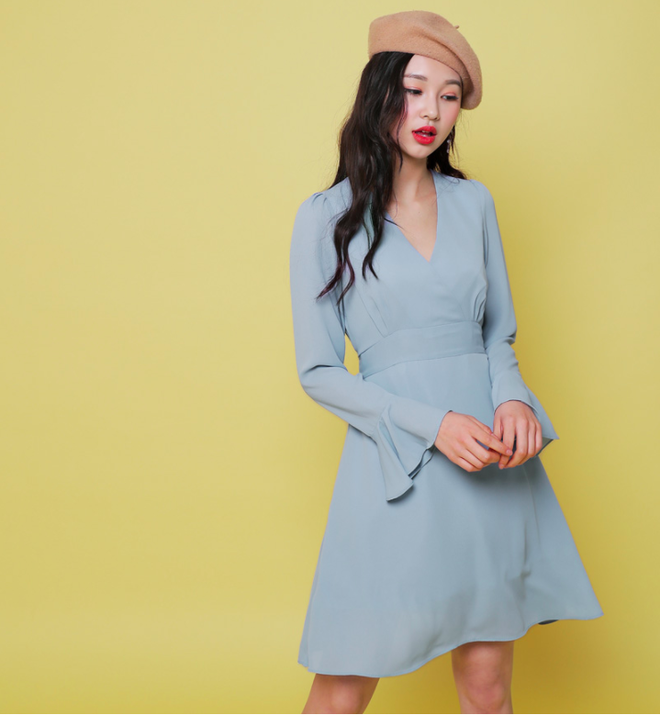 Gợi ý đầu tuần diện đồ màu xanh baby cho nàng công sở trẻ, xinh hết nấc