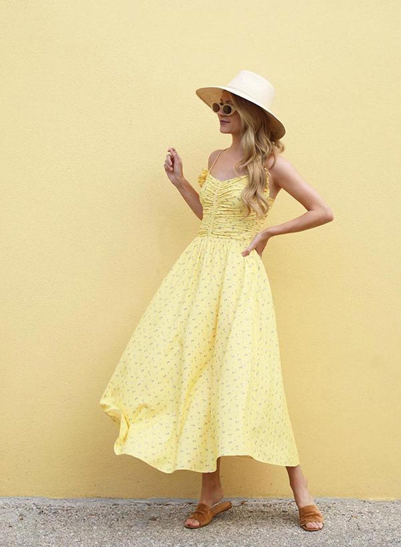 Nhờ Tăng Thanh Hà và loạt sao lăng xê, màu vàng giờ đã hot hơn cả tím!