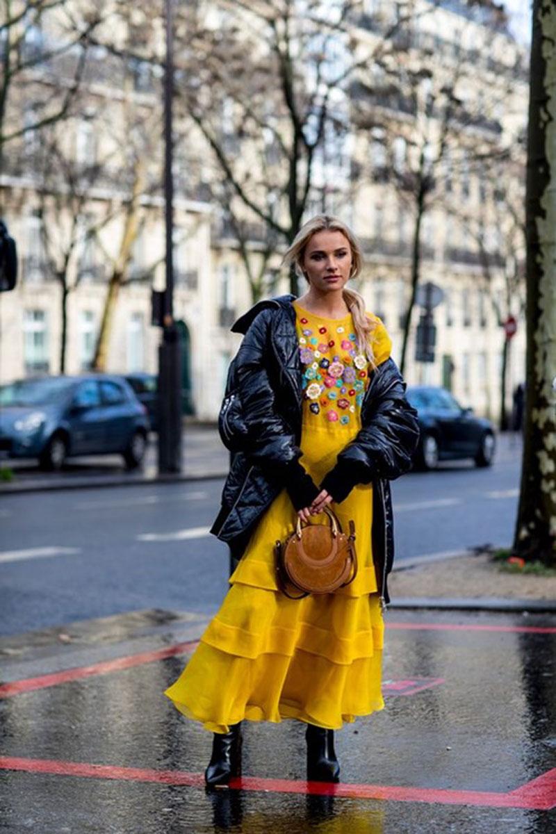 Nhờ Tăng Thanh Hà và loạt sao lăng xê, màu vàng giờ đã hot hơn cả tím!