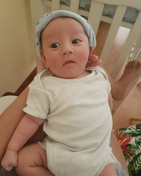 Con trai lai Tây của Trang Khiếu và bạn trai ngoại quốc