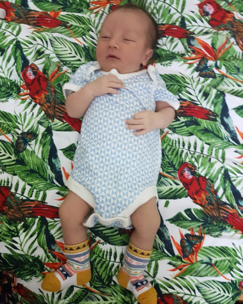 Con trai lai Tây của Trang Khiếu và bạn trai ngoại quốc