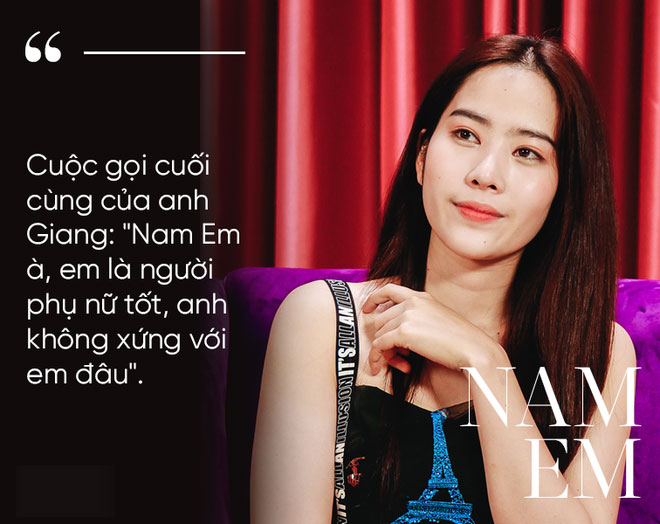 Nam Em: Tôi muốn dùng nỗi đau của mình để vun vén cho Trường Giang và Nhã Phương! Nam Em: Tôi muốn dùng nỗi đau của mình để vun vén cho Trường Giang và Nhã Phương!