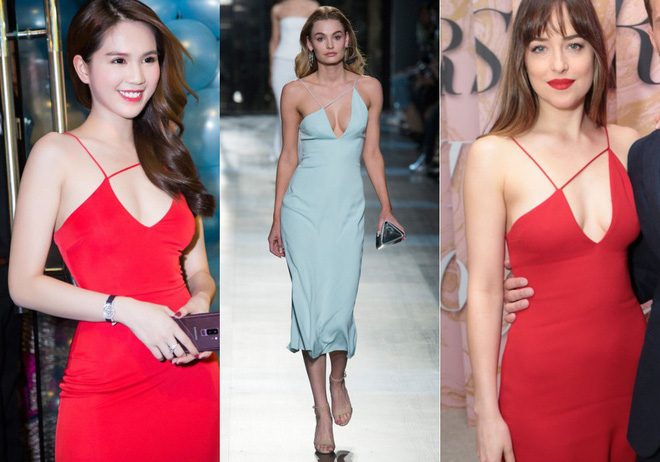 Bị tố mặc váy đạo nhái, Ngọc Trinh thẳng thắn đáp trả thế này đây