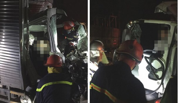 Vụ húc xe cứu hỏa chạy ngược chiều: Xe khách chạy tốc độ bao nhiêu?