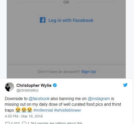 Christopher Wylie - Ngôi sao đang nổi nhờ tố cáo Facebook là ai? Christopher Wylie - Ngôi sao đang nổi nhờ tố cáo Facebook là ai?