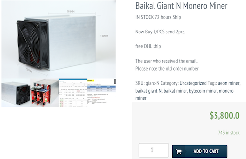 Máy đào Bitcoin Trung Quốc vừa mua đã lỗ 60 triệu đồng