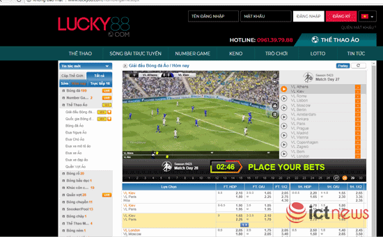 Nhiều trang phim lậu vẫn ngang nhiên quảng cáo cờ bạc online
