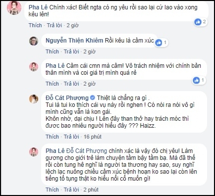 Cát Phượng chỉ trích Nam Em công khai yêu Trường Giang vì lý do này?